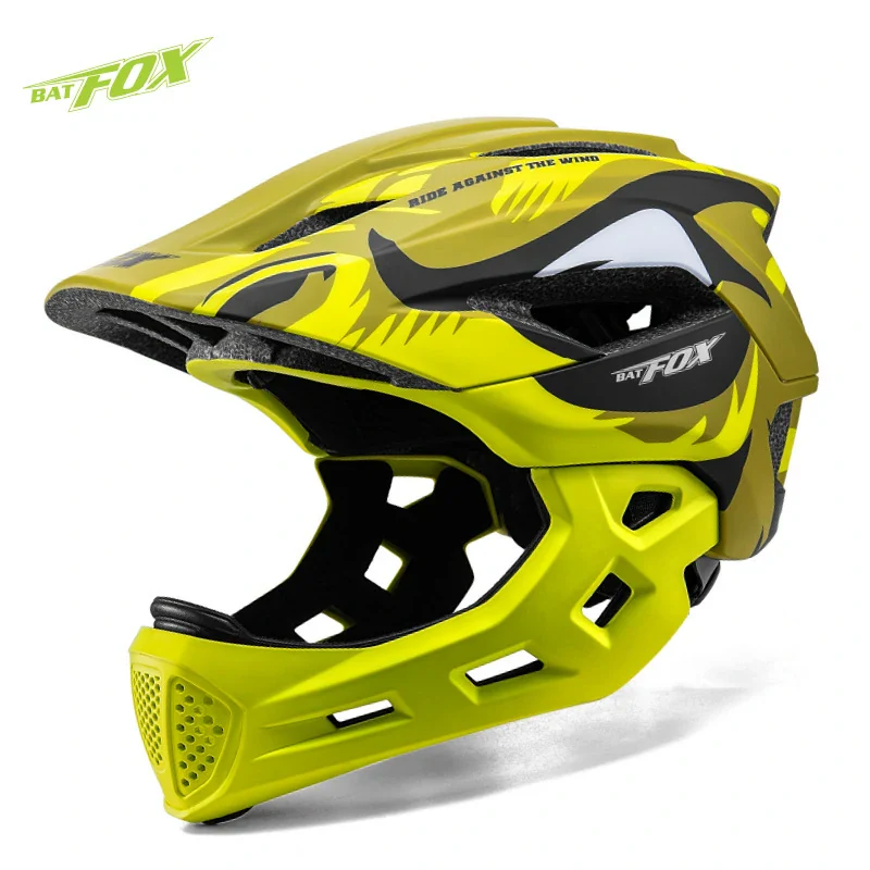 BATFOX Kids Sports Helmet | Full-face Heamets,Suitable for Bicycles and Skateboards - Image 8