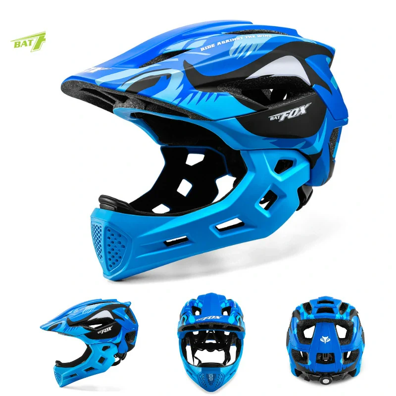 BATFOX Kids Sports Helmet | Full-face Heamets,Suitable for Bicycles and Skateboards - Image 9