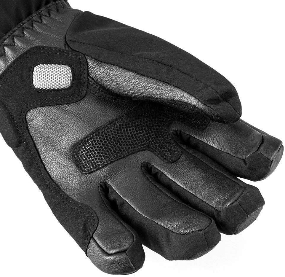 Savior Battery Powered Heated Motorcycle Gloves | Leather Heated Ski Gloves - Image 8