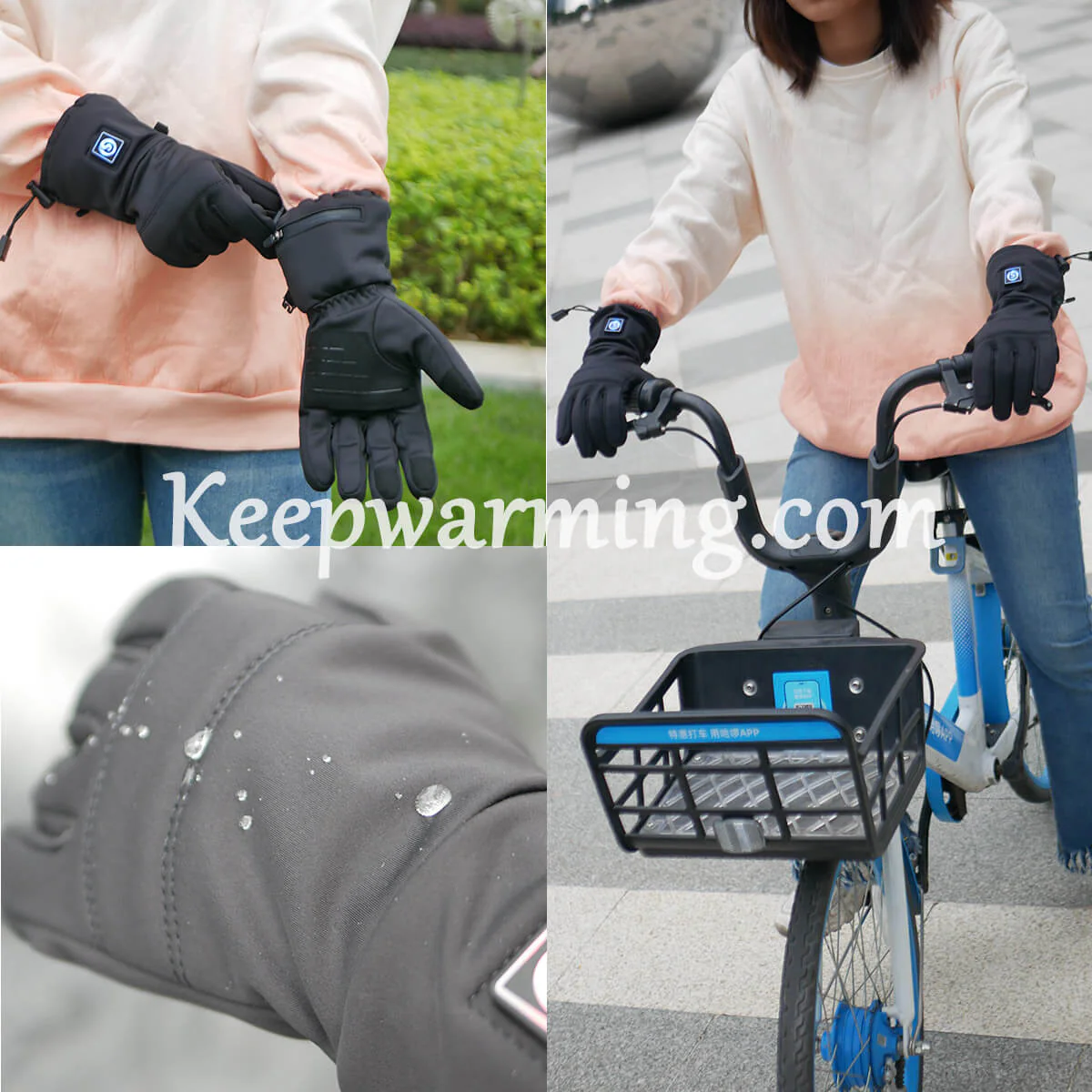 Savior Light Weight Thin Heated Gloves - Image 3