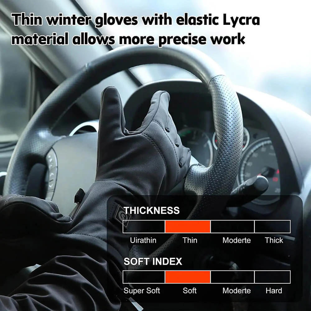 Savior Light Weight Thin Heated Gloves - Image 6