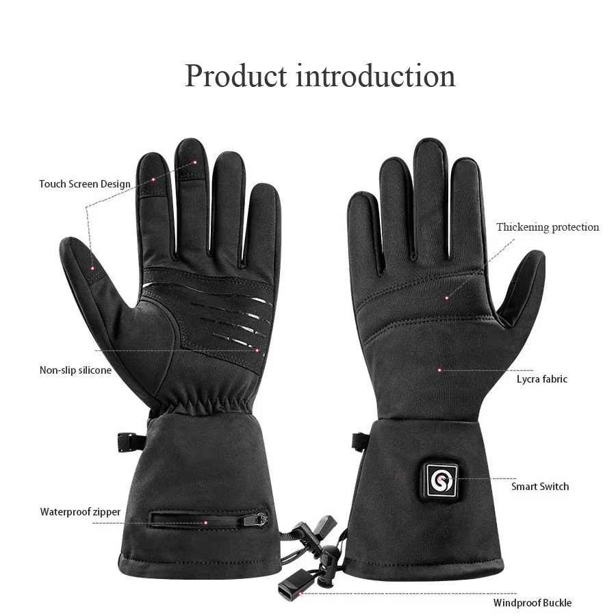 Savior Light Weight Thin Heated Gloves - Image 7