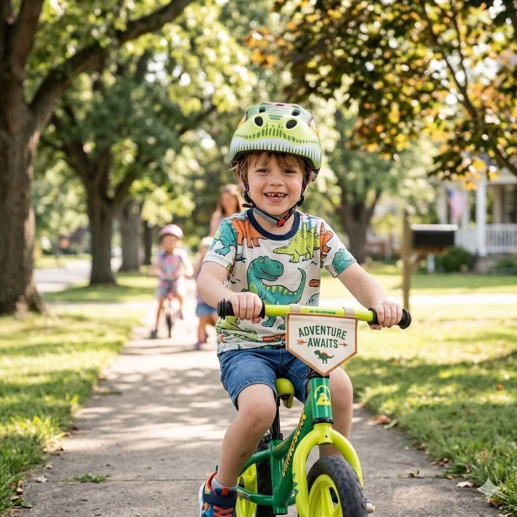 Kingbike Youth Dinosaur Helmet - Image 6