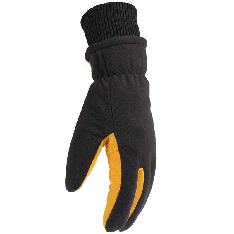 OZERO Genuine Deerskin Riding Gloves | Winter Waterproof Suede Leather Gloves - Image 5