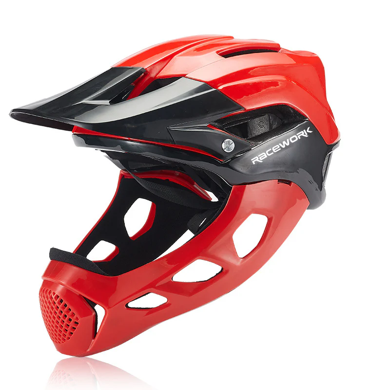 Racework Full Face Separable Off-Road Dirt Bike & Motocross Helmets | Lightweight Bicycle Helmet - Image 3