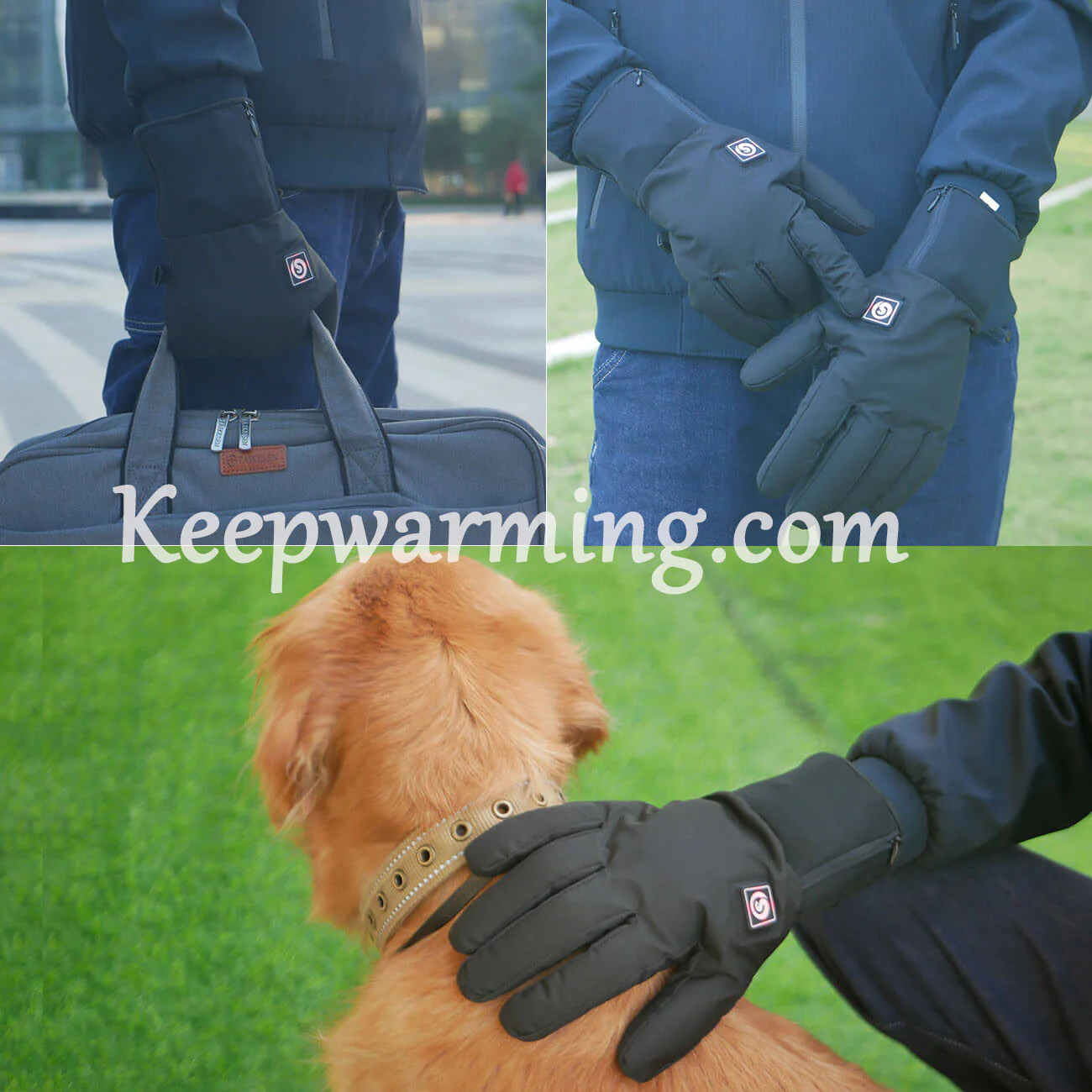 Rechargeable Battery Heated Gloves | Unisex Moderate Thickness Hand Warmer Savior Heated Gloves - Image 3