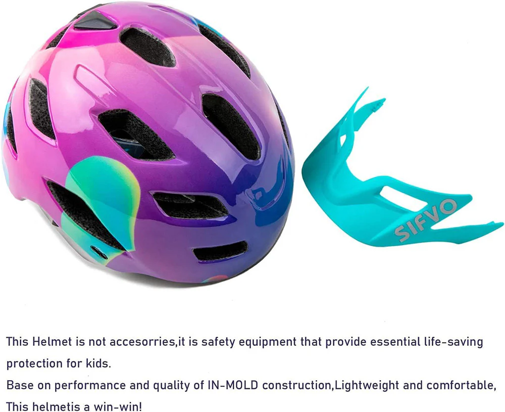 Sifvo Youth & kids Bike Skateboard Helmet - Image 6