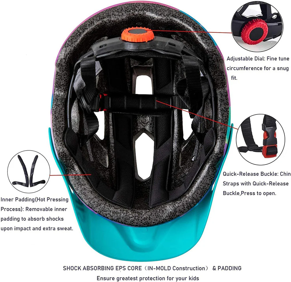 Sifvo Youth & kids Bike Skateboard Helmet - Image 7