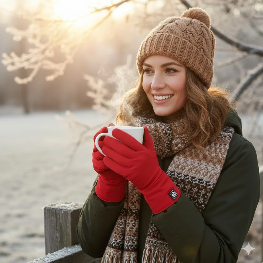 Savior Thin Heated Gloves Liners For Men And Women - Image 3