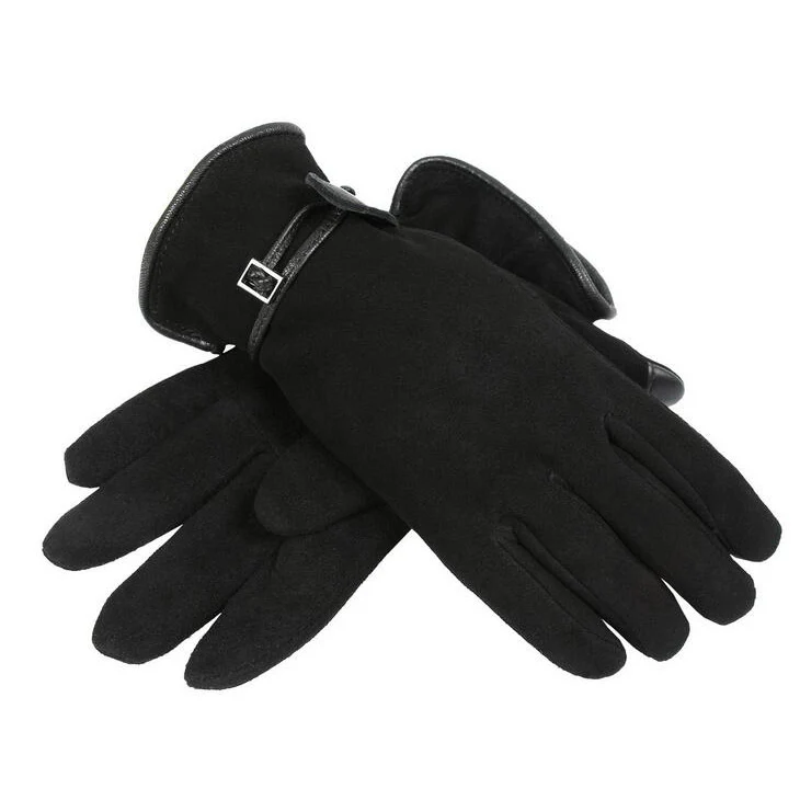 Ozero Womens Leather Gloves | Winter Gloves With Touch Screen Fingertips - Image 5