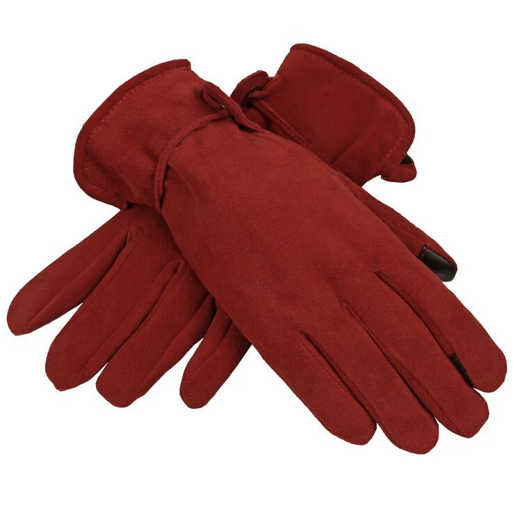 Ozero Womens Leather Gloves | Winter Gloves With Touch Screen Fingertips - Image 7