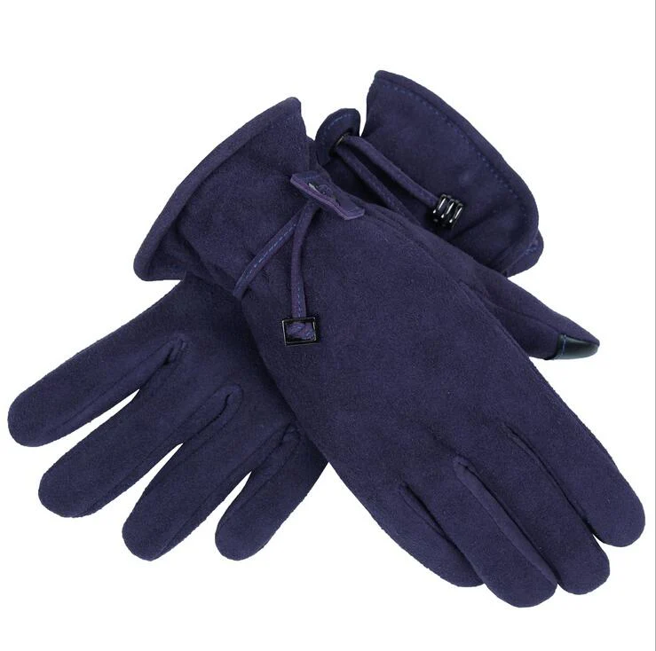 Ozero Womens Leather Gloves | Winter Gloves With Touch Screen Fingertips - Image 8
